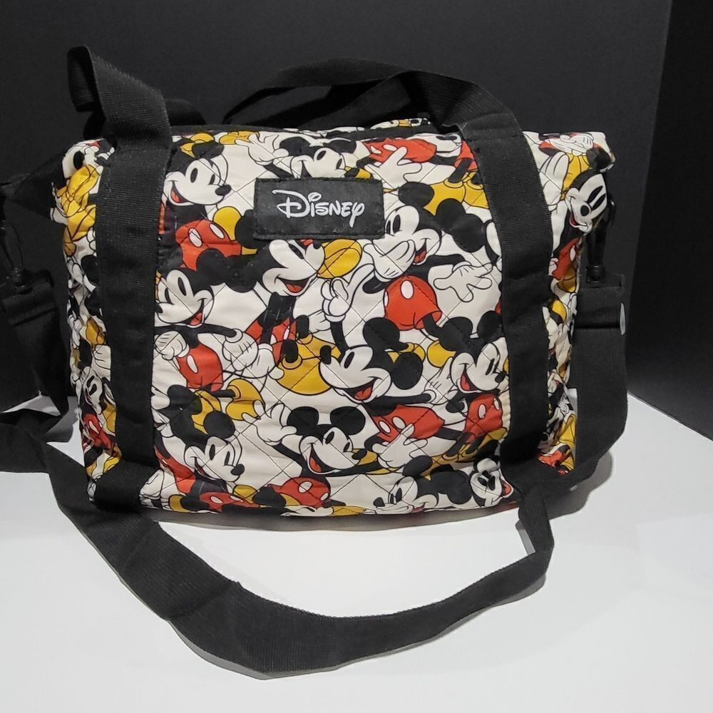 Disney Mickey Mouse Quilted Tote / Travel Bag
